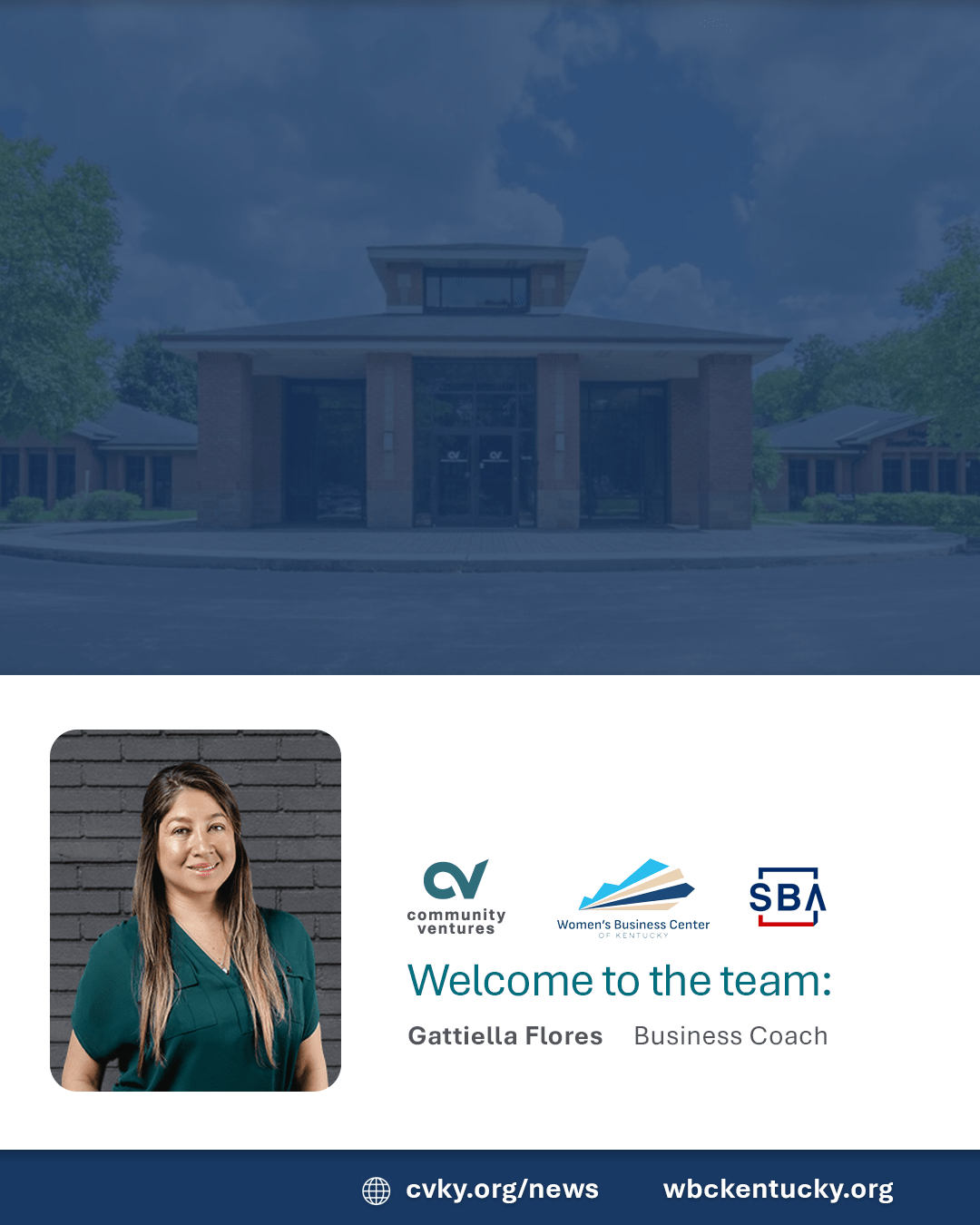 Community Ventures Welcomes New Business Coach - Community Ventures
